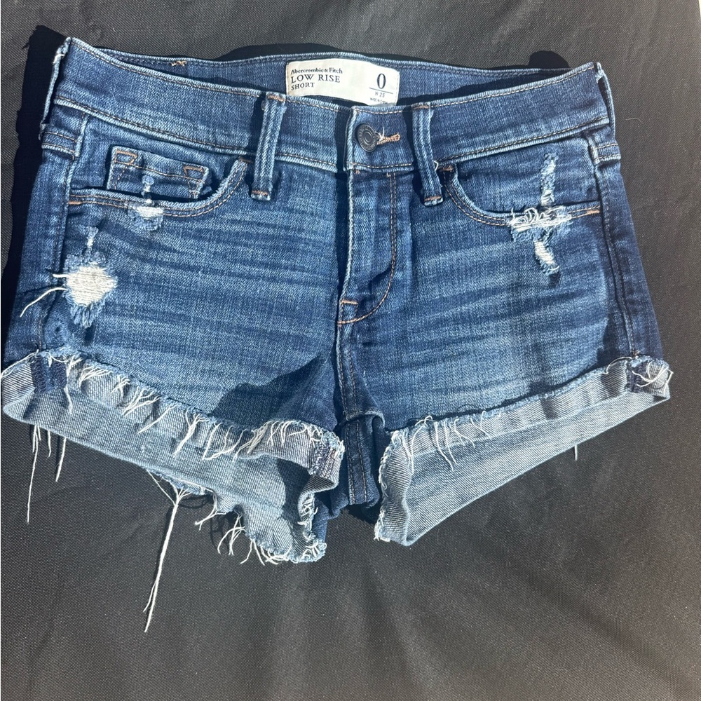 Abercrombie | Low Rise Denim Shorts